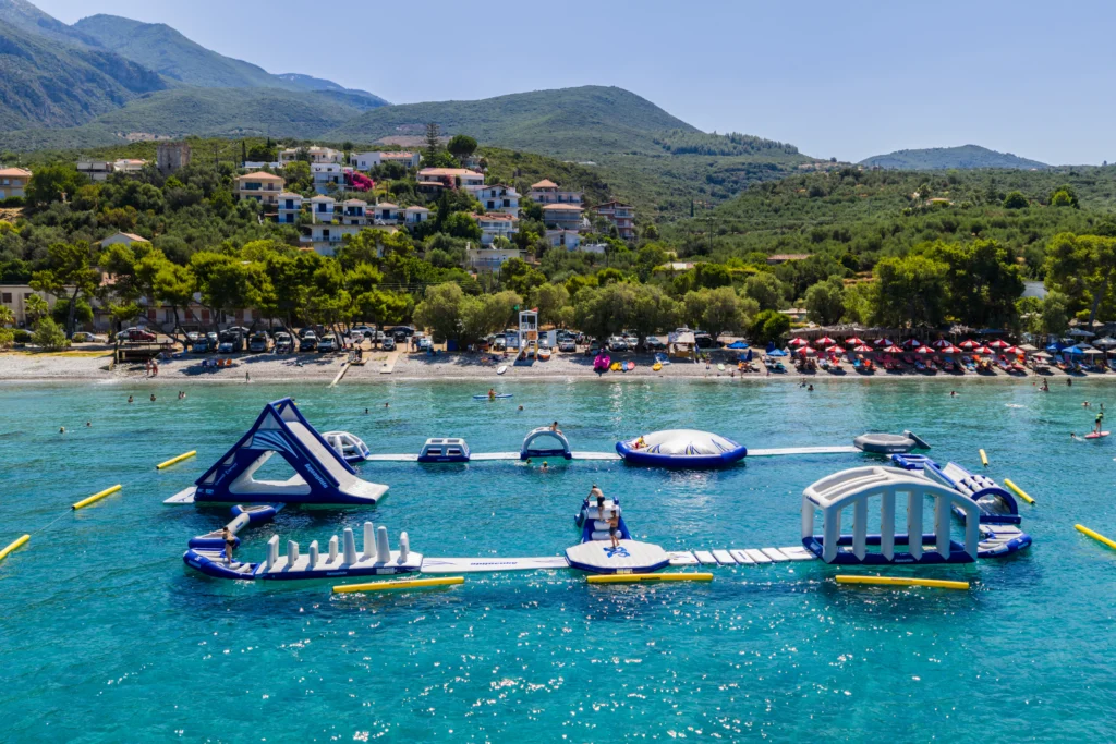 Mikri Mantineia Beach Kalamata family friendly