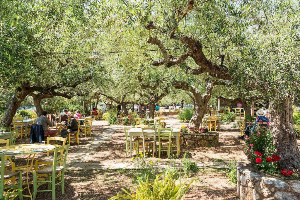 Elies Taverna Kardamyli Mani - traditional cuisine