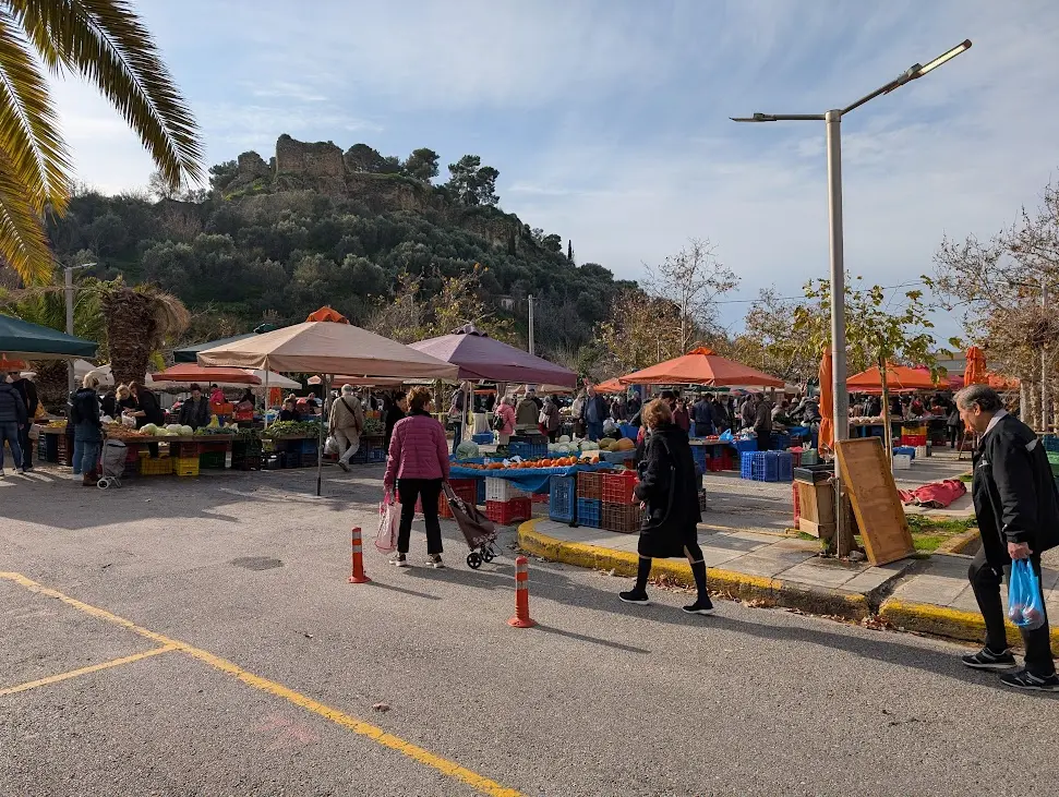 λαική αγορά Καλαμάτας