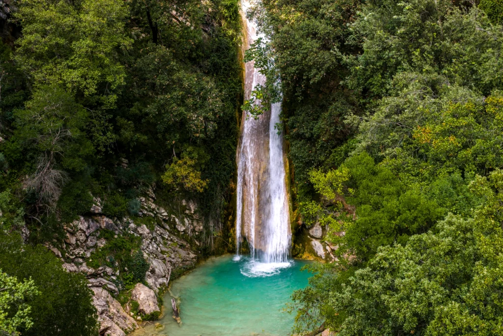 Neda Waterfalls Messinia hiking