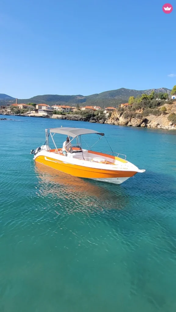 Boat rental in Mani - sea excursion