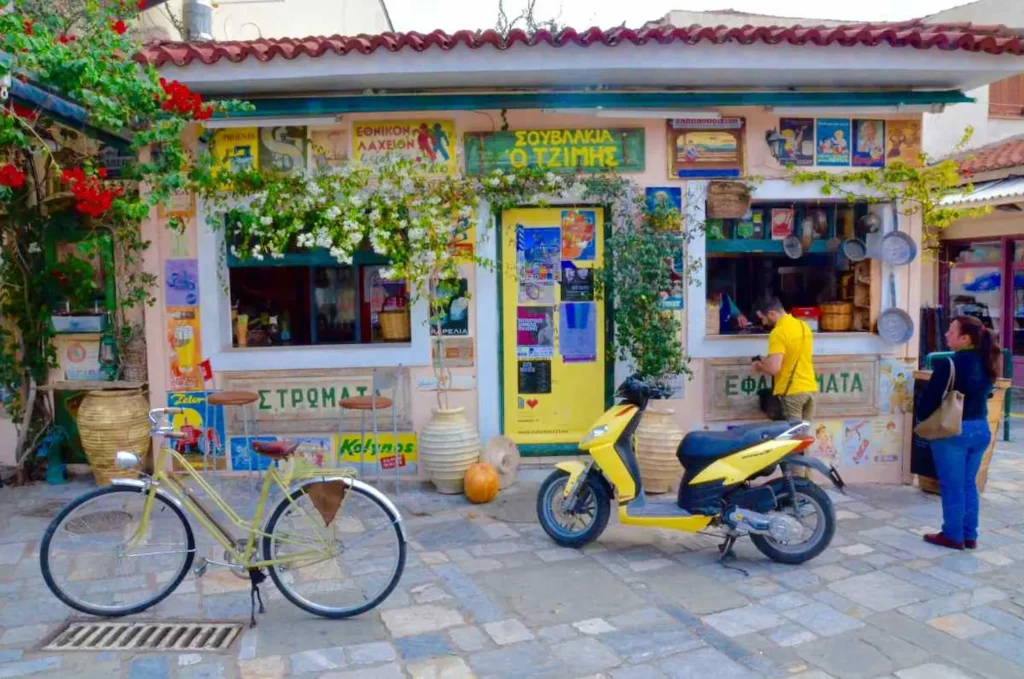Σουβλάκι Τζίμης Καλαμάτα street food