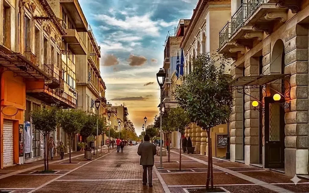 Aristomenous street Kalamata