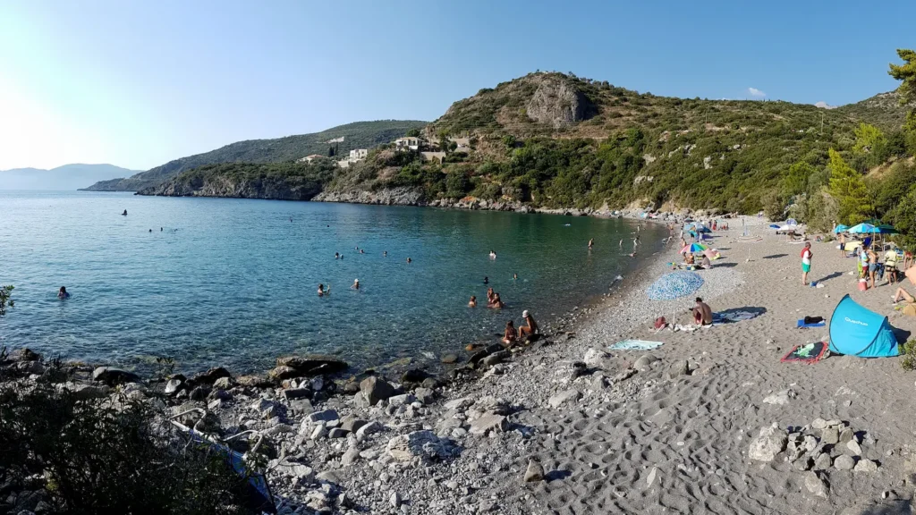 Delfinia beach Mani