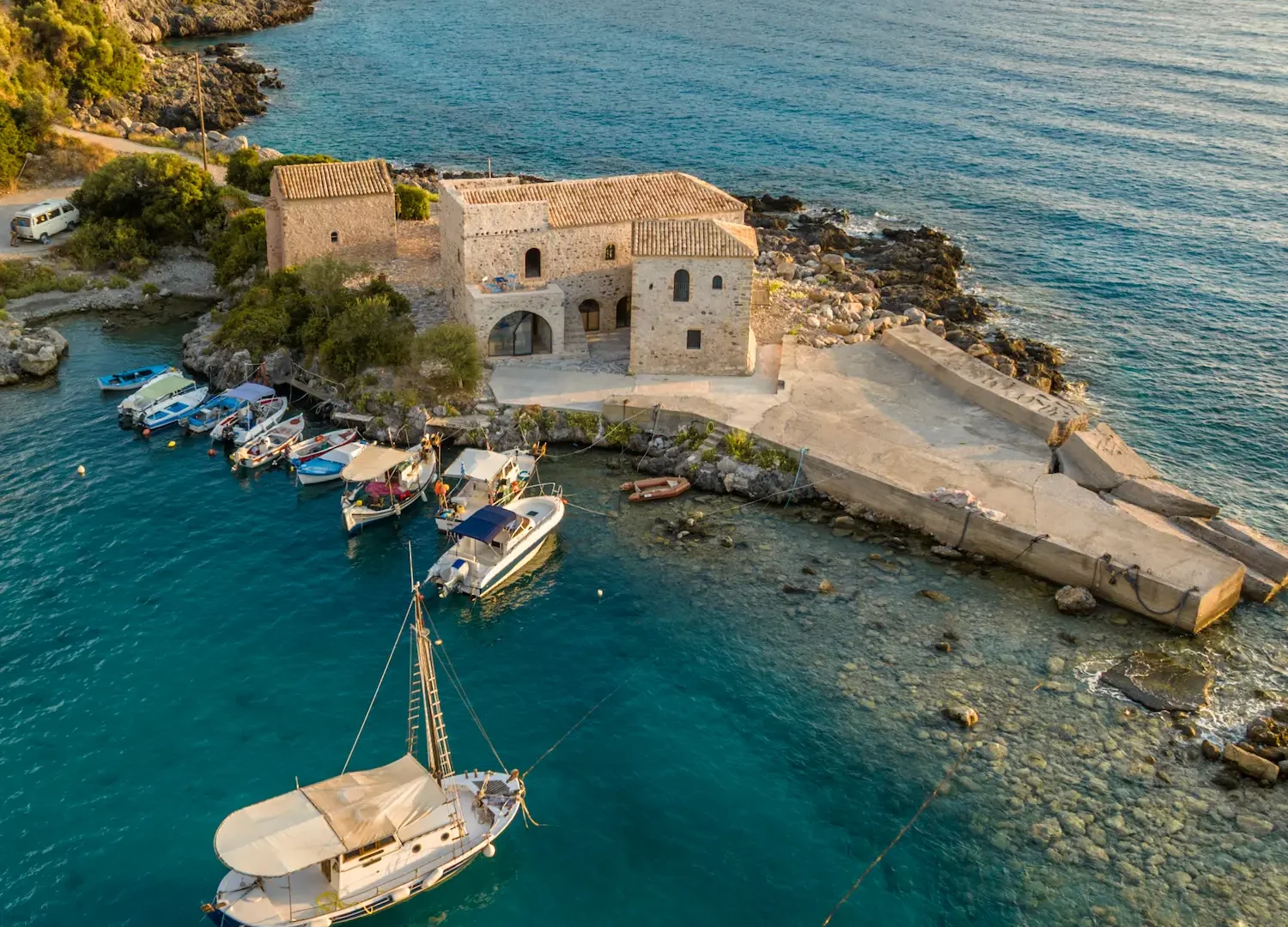 Kardamyli port