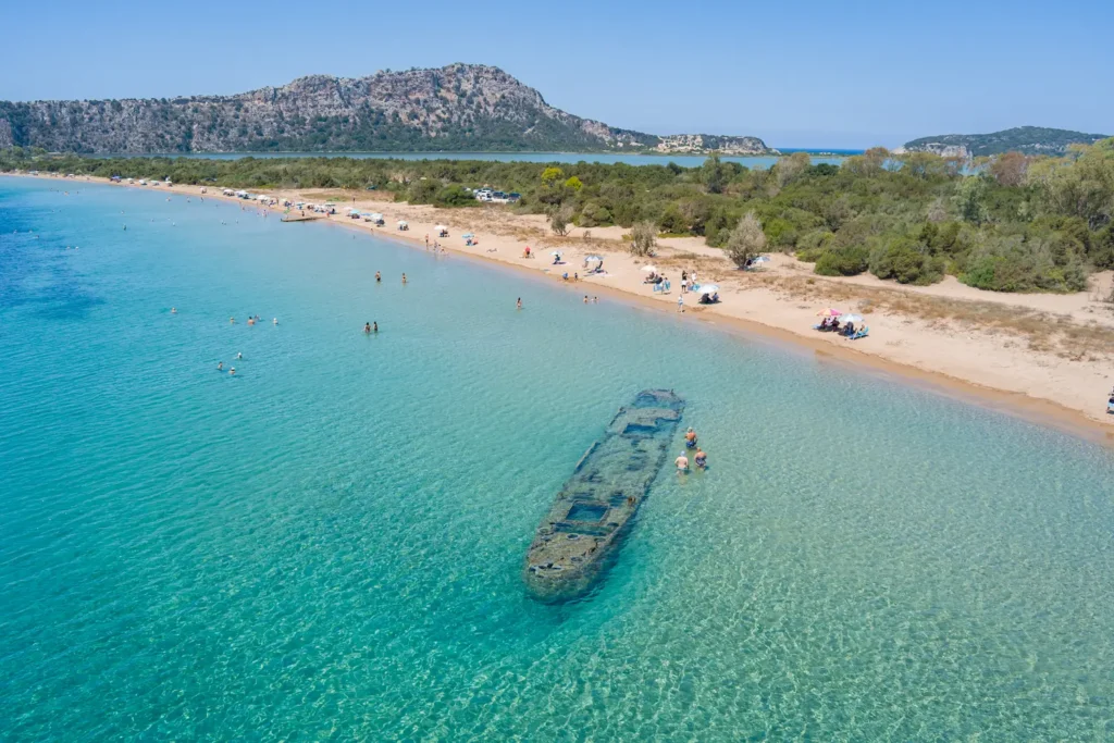 Xrisi Akti Beach Messinia