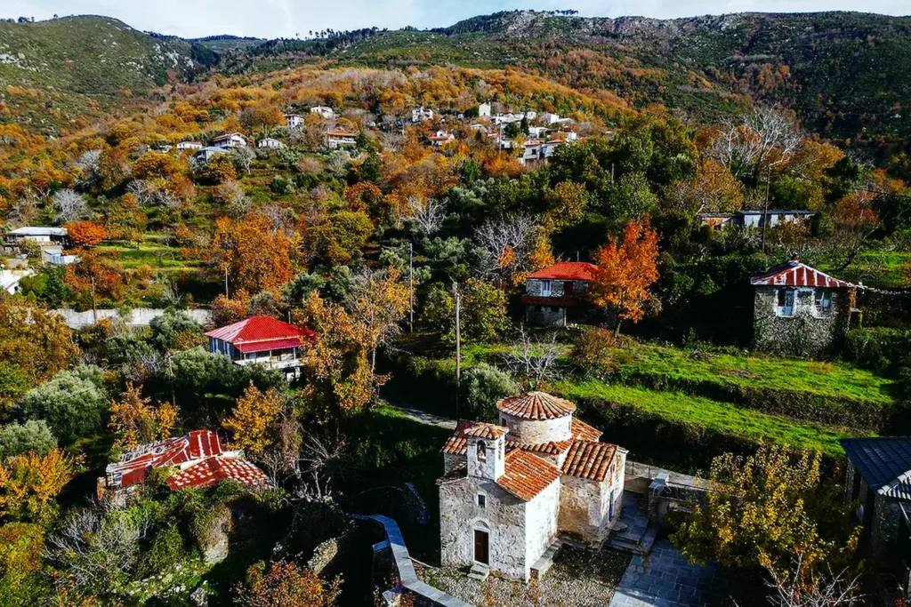 Alagonia village Messinia